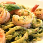 Delicious Keto Pesto Shrimp Pasta: A Low-Carb Delight!