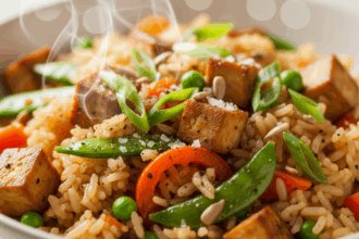 Protein-Packed Vegetarian Fried Rice: An Easy, Flavorful 20-Minute Meal