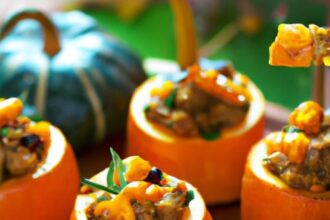 Deliciously Stuffed Pumpkin: A Cozy Autumn Recipe