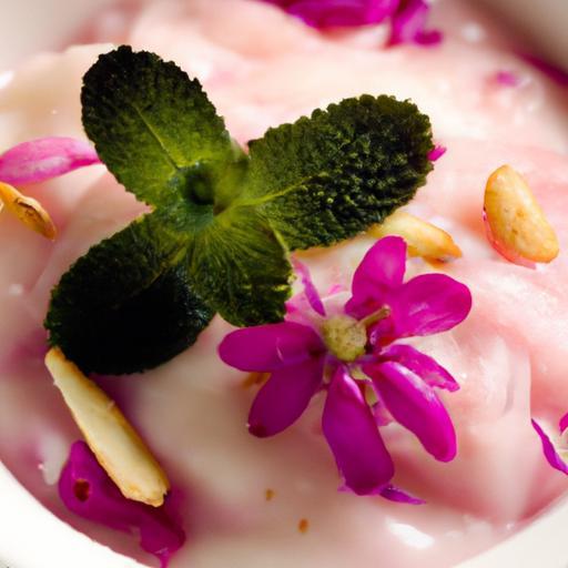 Delightful Rice Pudding with Rosewater: A Floral Treat