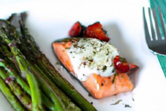 Quick Keto Delight: Savor Salmon & Asparagus in Minutes!