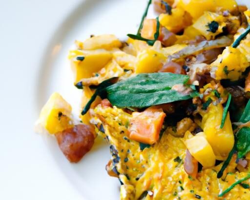 Sunny and Spicy: Elevate Your Breakfast with Turmeric Egg Scramble