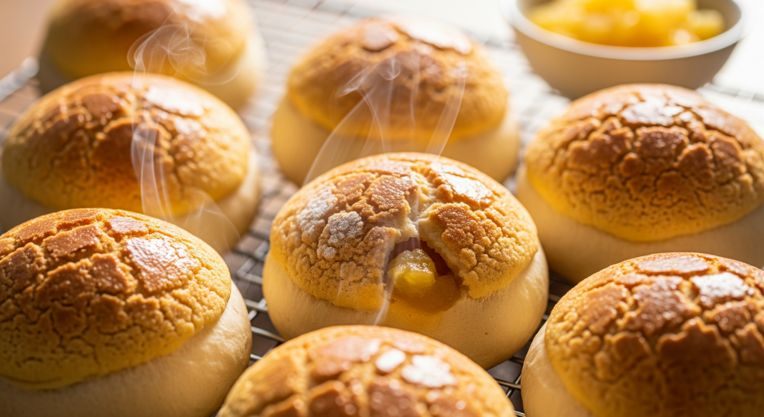Bolo Bao (Chinese Pineapple Buns): A Crispy, Buttery, and Easy Recipe