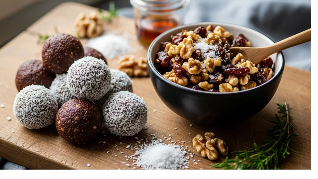 Dates with Tahini and Walnuts: An Easy and Traditional Middle Eastern Sweet