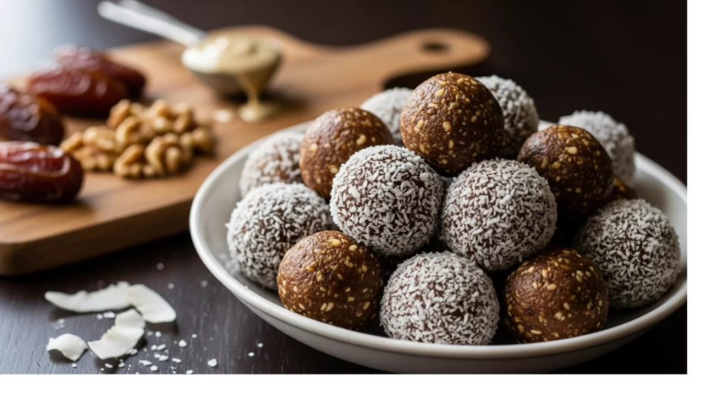 Dates with Tahini and Walnuts: An Easy and Traditional Middle Eastern Sweet