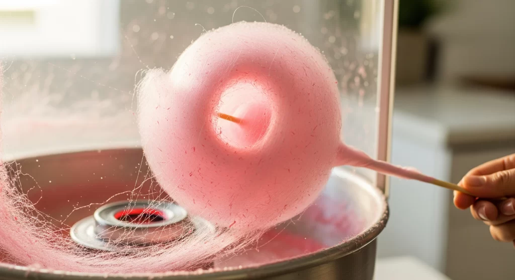 Ghazl el Ban (Egyptian Cotton Candy): A Traditional, Fluffy, and Spun Sugar Treat
