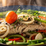 Jamaican Steamed Fish with Okra: An Easy, Aromatic, and Flaky Delight