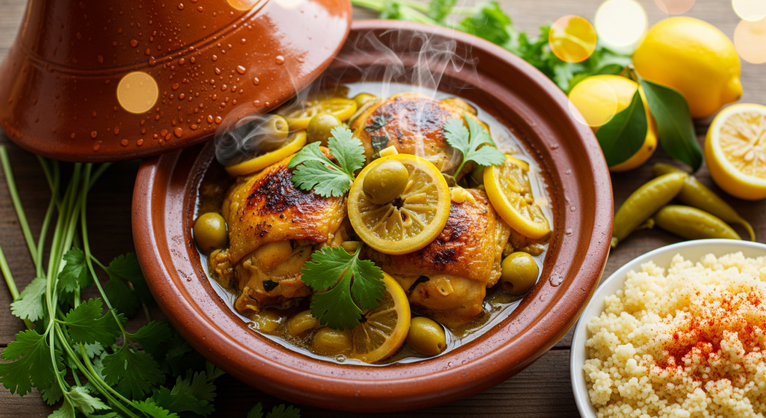 Lemon Chicken Tagine: A Simple, Traditional Moroccan Comfort Food Stew