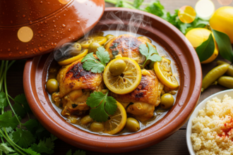 Lemon Chicken Tagine: A Simple, Traditional Moroccan Comfort Food Stew