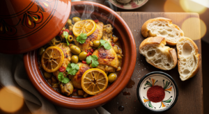 Lemon Chicken Tagine: A Simple, Traditional Moroccan Comfort Food Stew