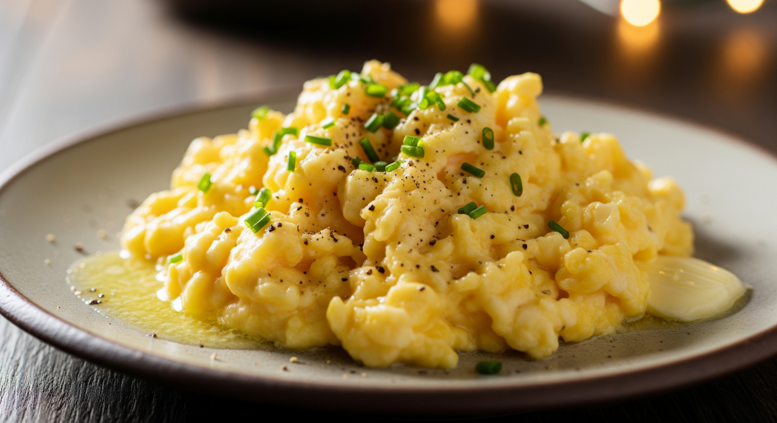 Creamy Scrambled Eggs: The Easy, and Quick Breakfast Recipe