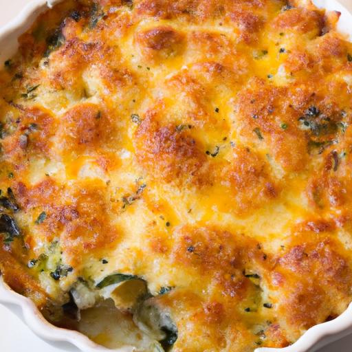Indulge Guilt-Free: ⁢Low ⁤Carb ​Cheesy Cauliflower Bake Recipe