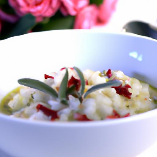 Delightful Rice‌ Pudding with Rosewater: A ⁣Floral Treat