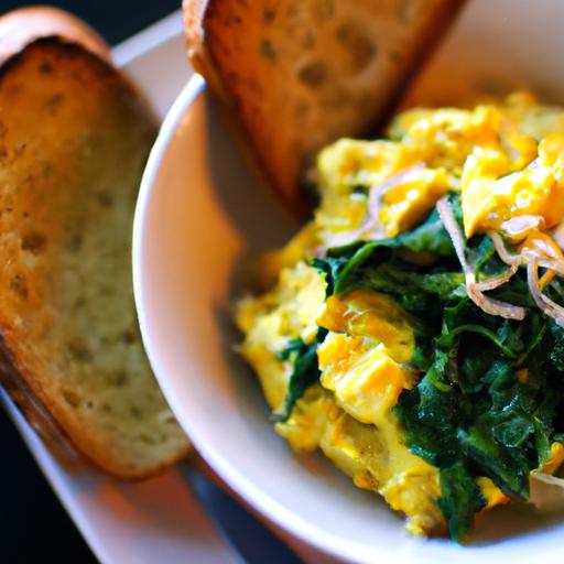 Sunny and Spicy:⁣ Elevate Your Breakfast⁣ with ⁤Turmeric Egg ‌Scramble