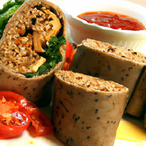 Spice Up Your Meal: Savory Black Pepper Tofu Wrap Recipe