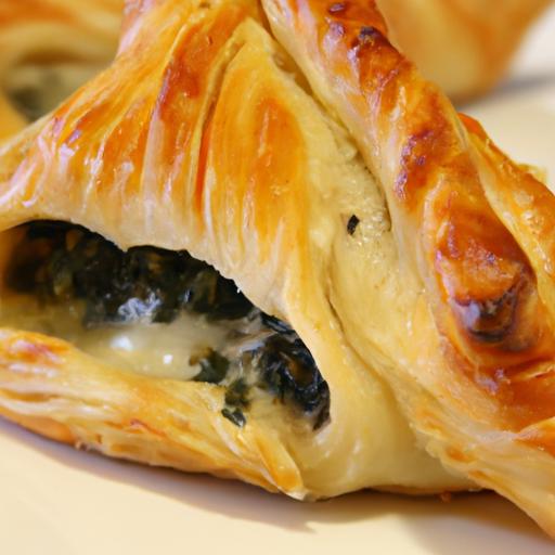Deliciously Flaky: The Art of Spinach Spanakopita Puff Pastry