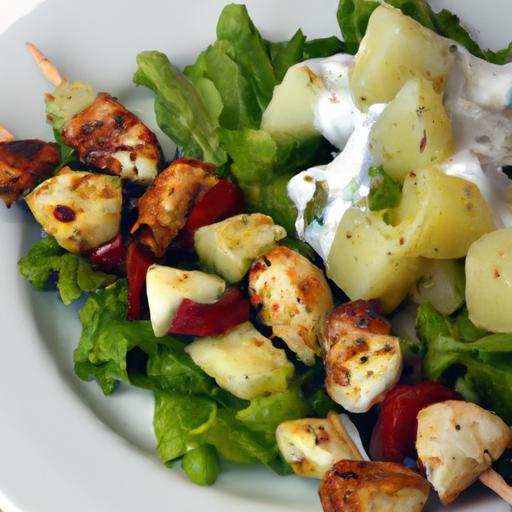 Easy Keto Greek Chicken Souvlaki: A Grilled, and Flavorful Low-Carb Meal