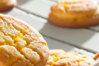 Sweet and Savory: Cornbread Cookies with Honey Butter Delight