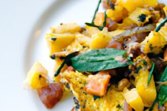 Sunny and Spicy: Elevate Your Breakfast with Turmeric Egg Scramble