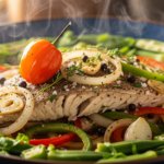 Jamaican Steamed Fish with Okra: An Easy, Aromatic, and Flaky Delight