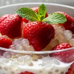 Cool Off with Strawberry Sago: A Refreshing Delight