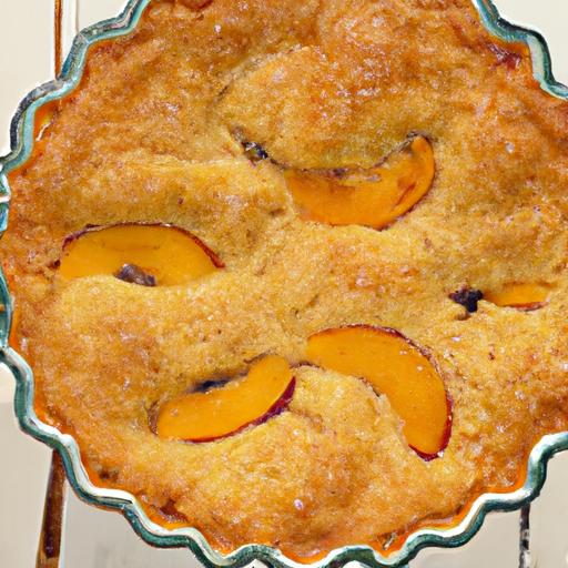 Quick & Easy Peach Cobbler: Delight with Canned Peaches!