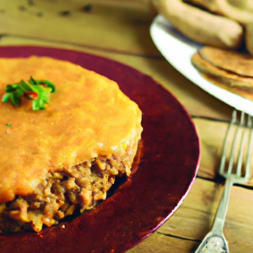 Zesty Lentil Shepherd's Pie: A Cheesy Paprika Delight
