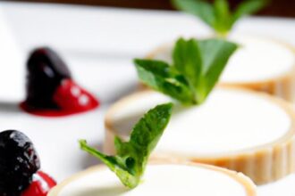 Indulge in Earl Grey Panna Cotta Tarts: A Delightful Fusion