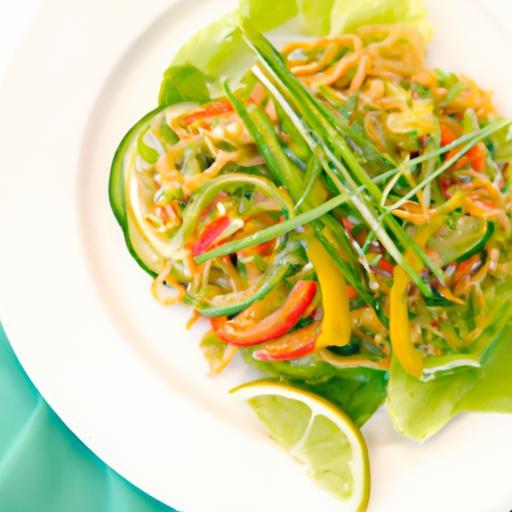 Zesty Lime Crunch Noodle Salad: A Refreshing Delight!