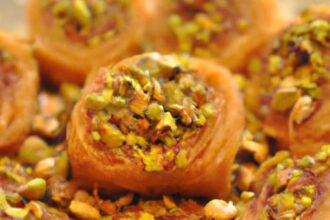Delightful Kunafa Rolls with Nuts: A Sweet Culinary Adventure