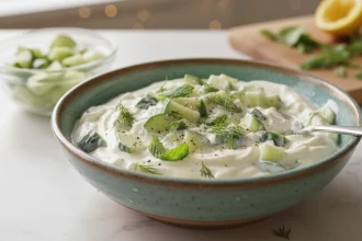 Cucumber Yogurt Salad: A Refreshing, Cooling, and Easy Middle Eastern Side Dish