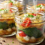 Mason Jar Omelettes: An Easy, Make-Ahead & Portable Breakfast Recipe