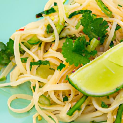 Zesty Lime Crunch Noodle Salad: A Refreshing Delight!
