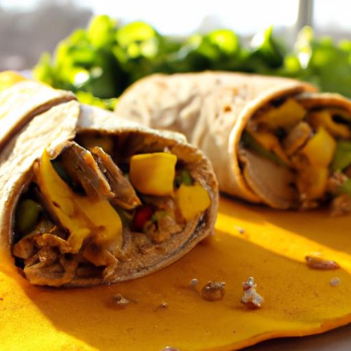 Rise and Shine: Wholesome Vegan Breakfast Burrito Delights