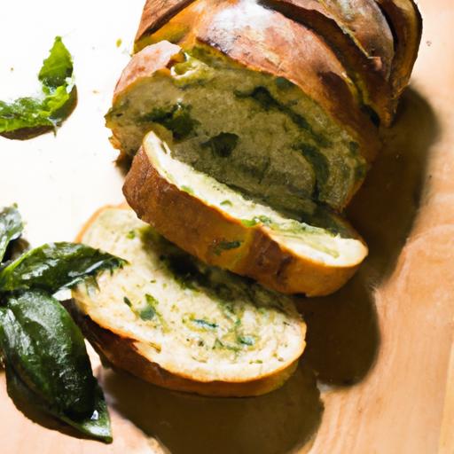 Deliciously Unique: The Art of Basil Pesto Bread-Making
