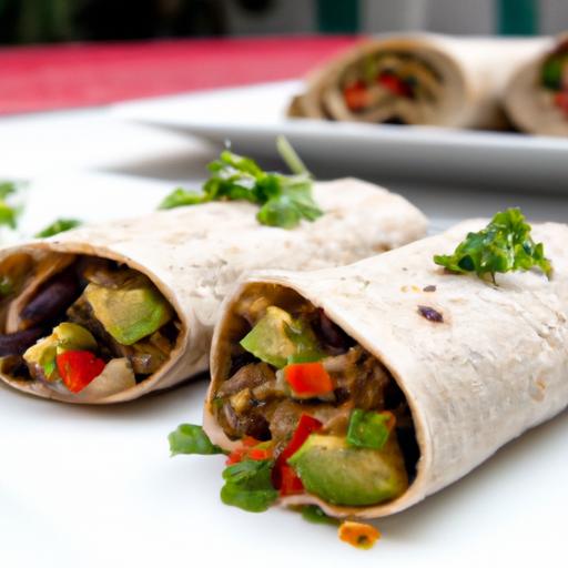 Wholesome and Convenient: Vegetarian Freezer-friendly Burritos