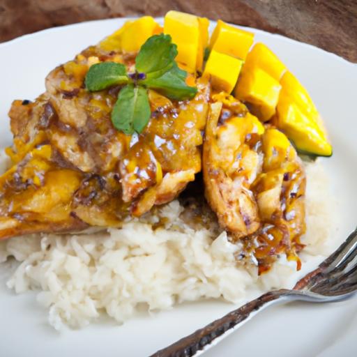 Discover the Delicious Fusion of Thai Mango Chicken