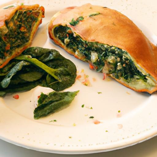 Deliciously Green: Exploring the spinach Calzone Craze
