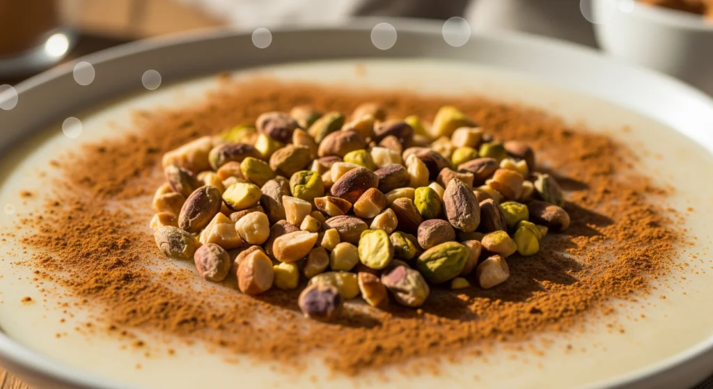 Meghli: A Sweet Lebanese Rice Pudding for Celebrating Baby's First Milestone