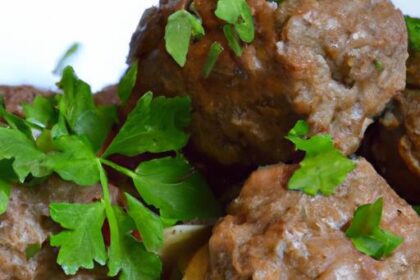 Savory Slow-Cooker Swedish Meatballs: Beef and Turkey Delight