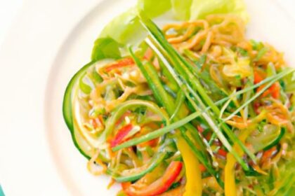 Zesty Lime Crunch Noodle Salad: A Refreshing Delight!