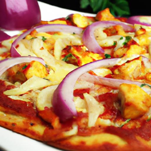Tandoori Chicken Naan Pizza: A Fusion Feast to Savor!