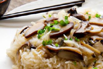 Chinese Braised Mushroom Rice: A Savory, Fragrant, and Simple Recipe