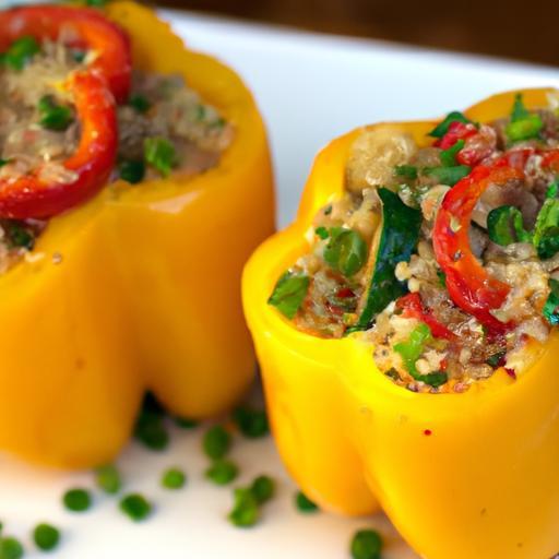 Quinoa Stuffed Peppers: A Healthy, Easy & Colorful Vegetarian Meal