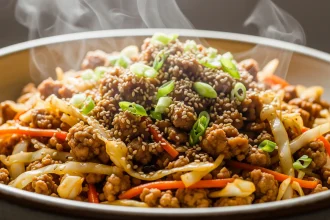 Delicious Keto Egg Roll in a Bowl: A Low-Carb Delight!