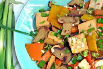 Colorful Vegetable Stir Fry with Tofu: A Wholesome Delight!