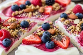 Start Your Day Sweet: Whip Up Frozen Yogurt Breakfast Bark!